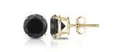 Black Diamond Studs - Black Diamond Stud Earrings
