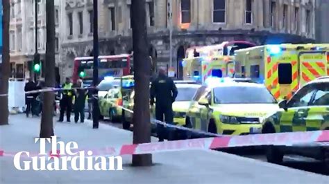 Police and paramedics attend scene of stabbing in central London - The ...