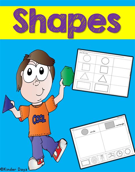 Shapes | Fun math, Teaching kindergarten, Kindergarten