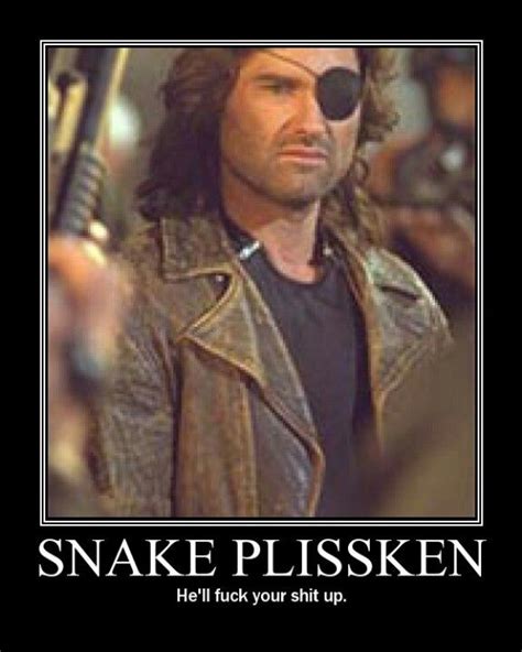 Snake Plissken! Kurt Russell is awesome. | Snake plissken, Best sci fi ...