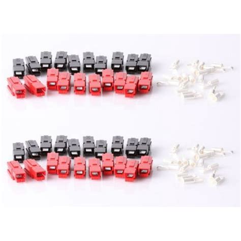 Anderson Powerpole Connectors 20 pair - Walmart.com - Walmart.com