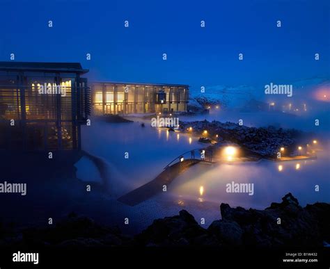 Blue Lagoon, Winter, Iceland Stock Photo - Alamy