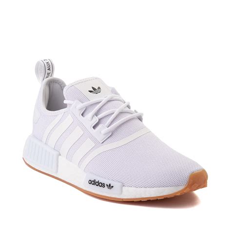 Mens adidas NMD R1 Primeblue Athletic Shoe - White | JourneysCanada