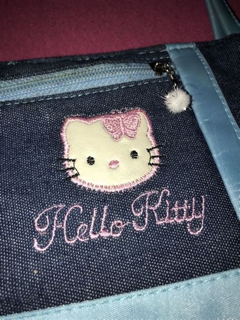 Hello Kitty embroidery | Hello kitty backpacks, Hello kitty items ...