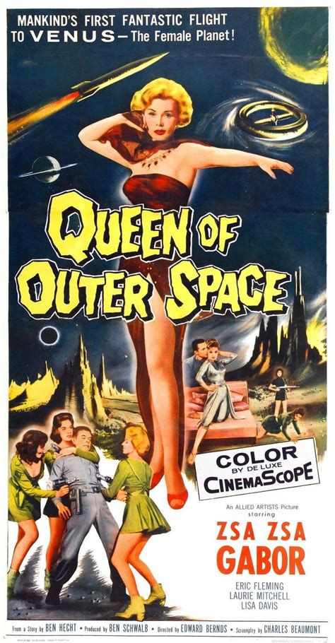 Queen of Outer Space (1958) | Movie posters, Science fiction movie ...