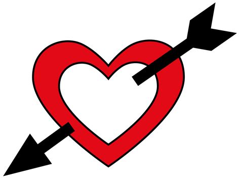 Free Heart With Arrow, Download Free Heart With Arrow png images, Free ...