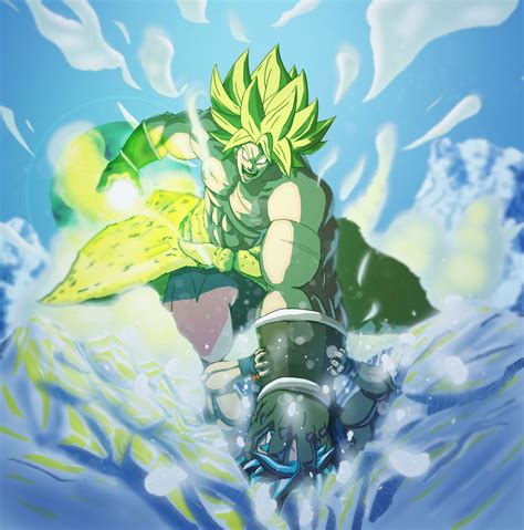 ArtStation - Broly Super Fan Art, Jason Tidwell | Anime dragon ball super, Dragon ball ...