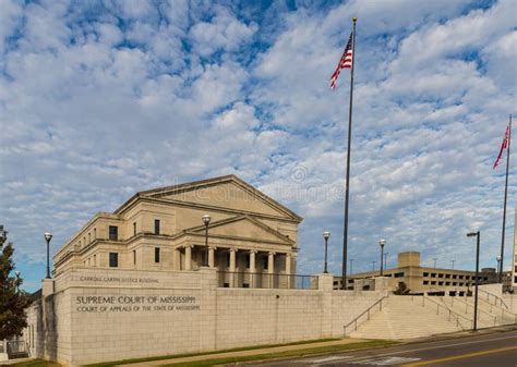 Mississippi Supreme Court Building And Court Of Appeals Editorial Photo - Image of front, state ...