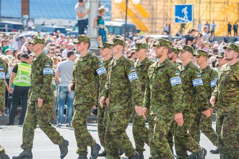 US Troops at Estonia Independence Day Parade Editorial Photo - Image of ...