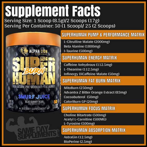 Alpha Lion Pre Workout Review: SuperHuman Supreme VS Extreme