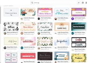 5 Easy Steps To Creating Name Tags In Canva - Teq