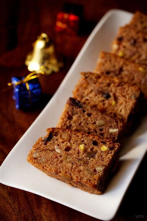 Kerala Plum Cake (No Eggs, No Alcohol, Whole Wheat)