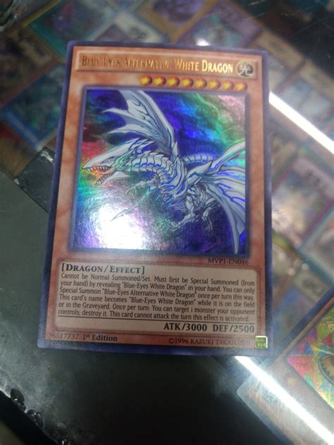 Blue-eyes Alternative White Dragon Yugioh - $ 420.00 en Mercado Libre