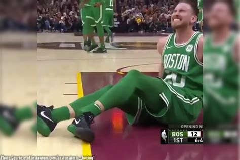 Celtics forward Gordon Hayward suffers gruesome left ankle injury ...