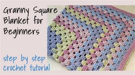 Granny Square Blanket for Beginners : Granny Square Blanket for ...