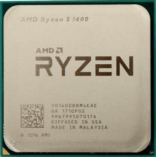 AMD Ryzen 5 1400 vs Intel Core i5-14400T: What is the difference?