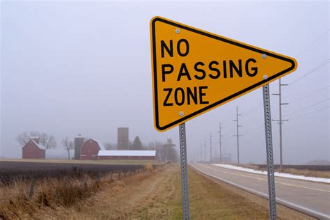 No Passing Zone Sign: What Does it Mean?