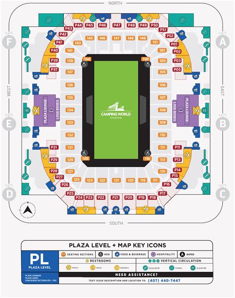 Seating Charts | Camping World Stadium