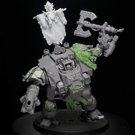 Hjalmar Thrice-Slain, my Redemptor Dreadnought conversion : SpaceWolves ...