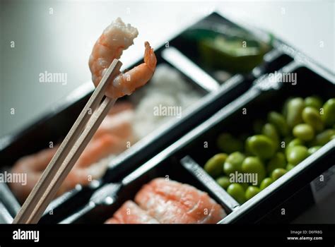 Bento box Sushi Stock Photo - Alamy