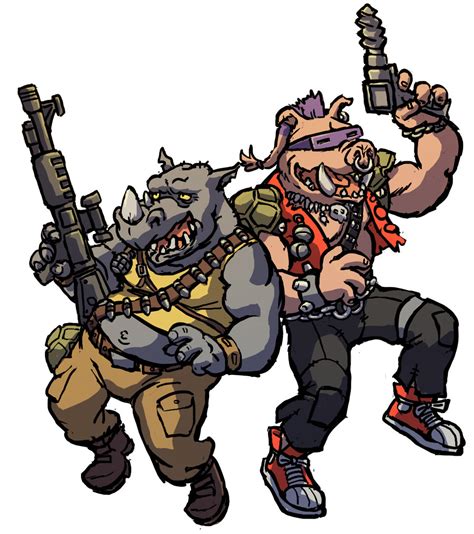 TMNT Bebop And Rocksteady Wallpapers - Wallpaper Cave