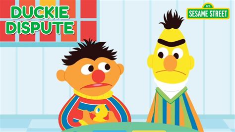 Sesame Street: Bert And Ernie Both Want To Play With Rubber Duckie! #sesamestreet - YouTube