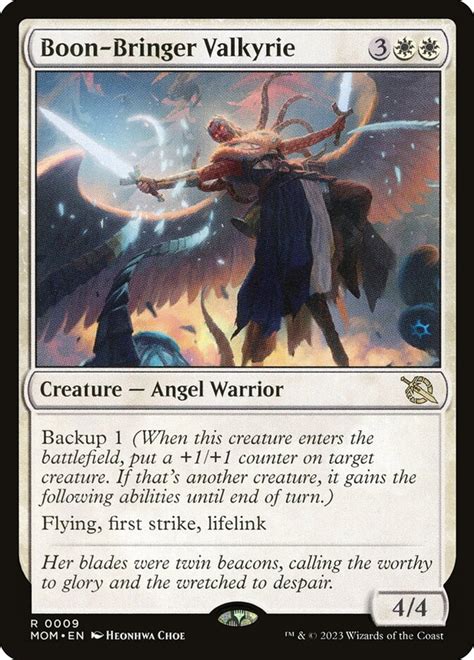 Boon-Bringer Valkyrie · March of the Machine (MOM) #9 · Scryfall Magic The Gathering Search