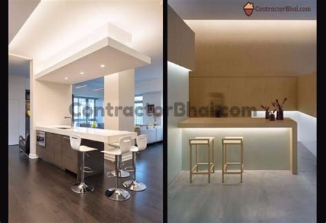 Contractorbhai-Cove-Lighting-Ideas-in-Kitchen - ContractorBhai