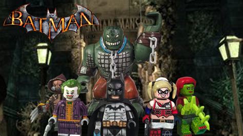 Lego Custom: BATMAN: ARKHAM ASYLUM Showcase - YouTube