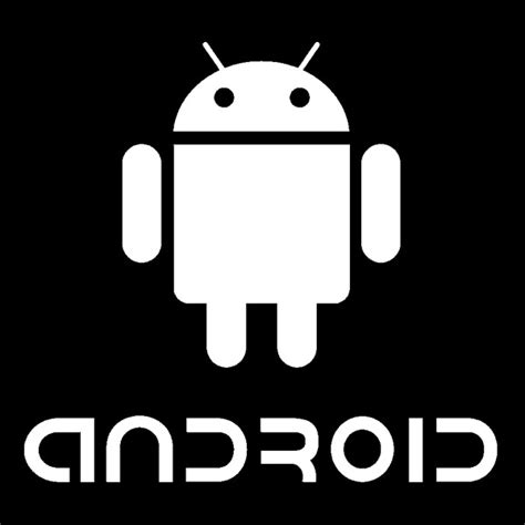 Android Logo With Word Decal - Decal Design Shop