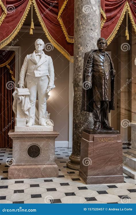 National Statuary Hall in US Capitol Rotunda. Editorial Photography ...