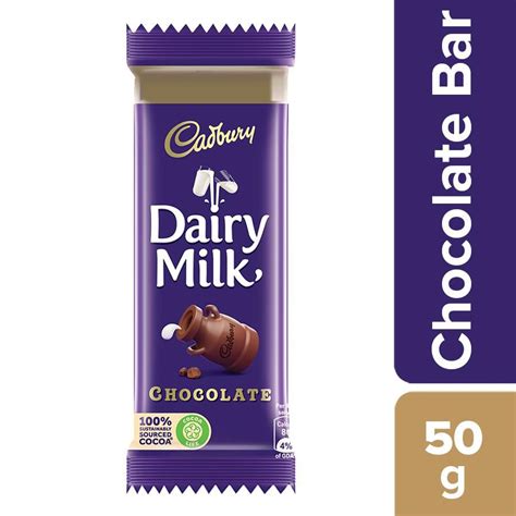 Cadbury Dairy Milk Chocolate (50g) | Listerr - An Indian Marketplace