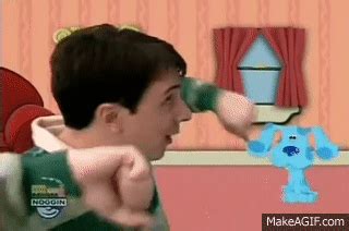 Blue's Clues "Mailtime" (Season 1) Version on Make a GIF