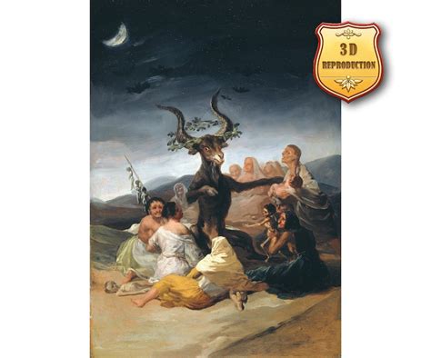 Francisco Goya Witches' Sabbath Giclee Print Reproduction | Etsy