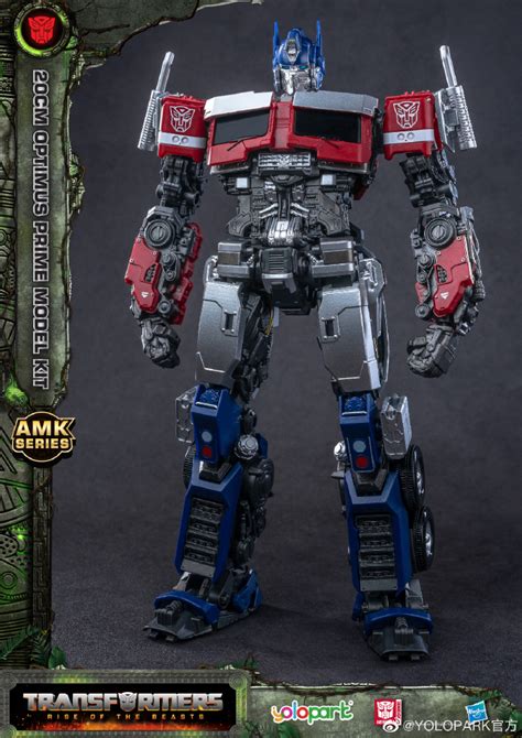 Yolopark AMK Series Transformers: Rise Of The Beasts Optimus Prime Model Kit Official Images ...