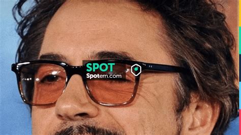 The orange-lens sunglasses worn by Robert Downey Jr. for the Iron Man 2 ...