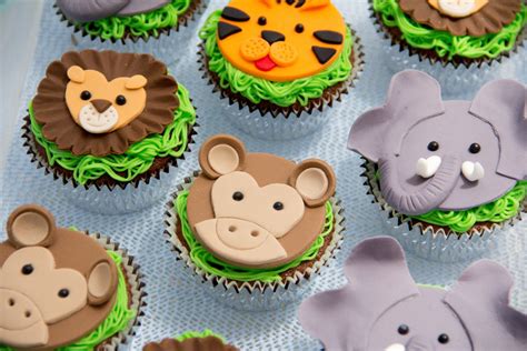 Free Images : food, cupcake, frosting, dessert, monkey, delicious, lion, icing, animals, party ...