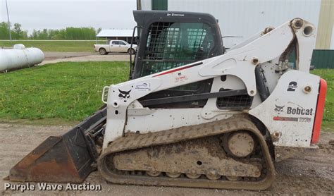 2011 Bobcat T770 skid steer in Wathena, KS | Item DE3402 sold | Purple Wave