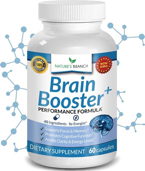 Buy Advanced Brain Booster Supplements - 40 Ingredients Memory Focus ...