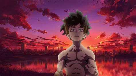 1920x1080 Resolution Deku My Hero Academia Art 1080P Laptop Full HD Wallpaper - Wallpapers Den