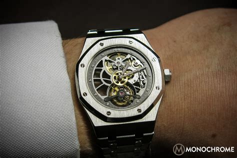 SPOTTED: Prototype AP Royal Oak 40th Anniversary Skeleton Tourbillon in ...