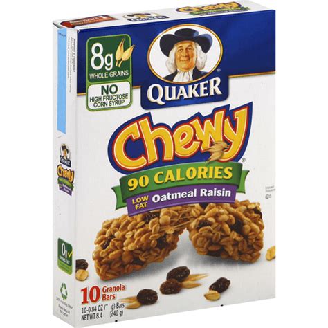 Quaker Oats Granola Bar Nutrition Label | Besto Blog