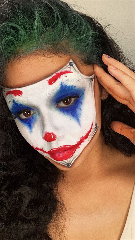 Joker Halloween Makeup | Joker makeup, Kids makeup, Female joker makeup