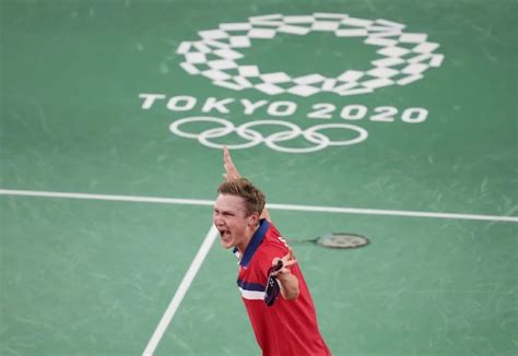 WATCH: Viktor Axelsen's display of emotions after winning gold in ...