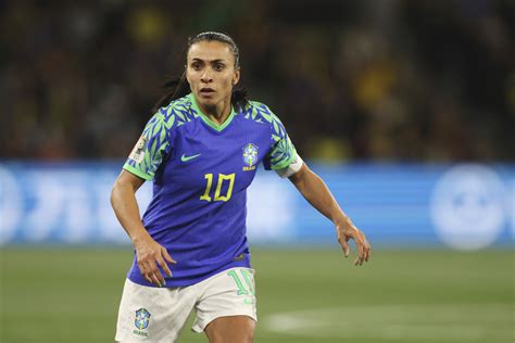 With Brazil's exit, Marta delivers an emotional farewell to the World ...