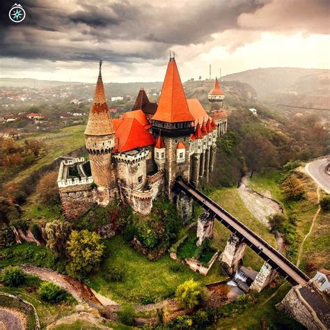 Corvin Castle, Romania One of the largest castles in Europe, it also ...