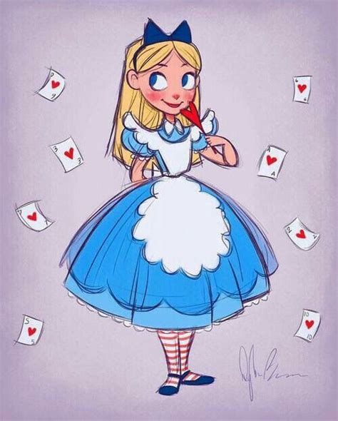 Pin by Manu on Alice no país das maravilhas! | Alice in wonderland drawings, Disney art, Disney ...