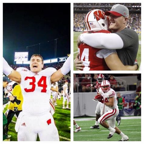 Derek Watts, JJ Watts brother played his final game at Camp Randall on ...