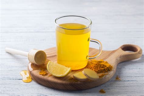 Ginger Turmeric Healing Detox Tea (Dairy-Free & Vegan)