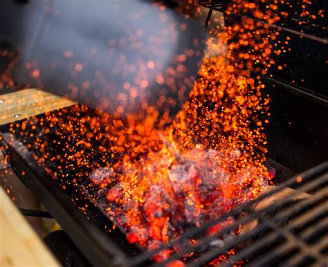 Free Images : red, color, bbq, fire, barbecue, grill, charcoal, burning, macro photography, hot ...